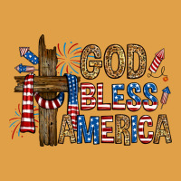 God  Bless America With Cross Premium Hoodie | Teevron
