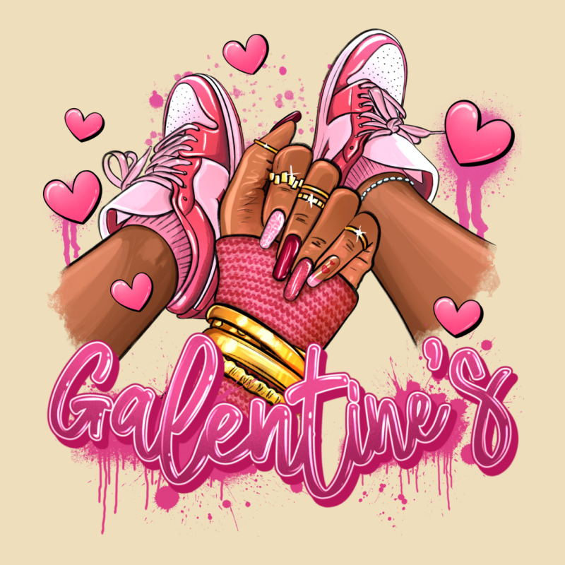 Galentines Afro Girl Sneakers Premium Hoodie by RanaPortraitStore | Teevron