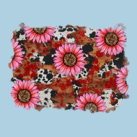 Valentines Day Sunflowers Leopard Cowhide Backgrou Premium Hoodie | Teevron