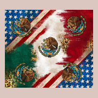 American With Mexican Flag Premium Hoodie | Teevron