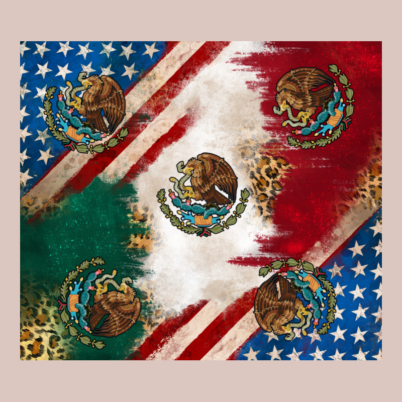American With Mexican Flag Premium Hoodie by RanaPortraitStore | Teevron