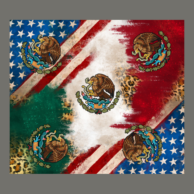 American With Mexican Flag Premium Hoodie by RanaPortraitStore | Teevron