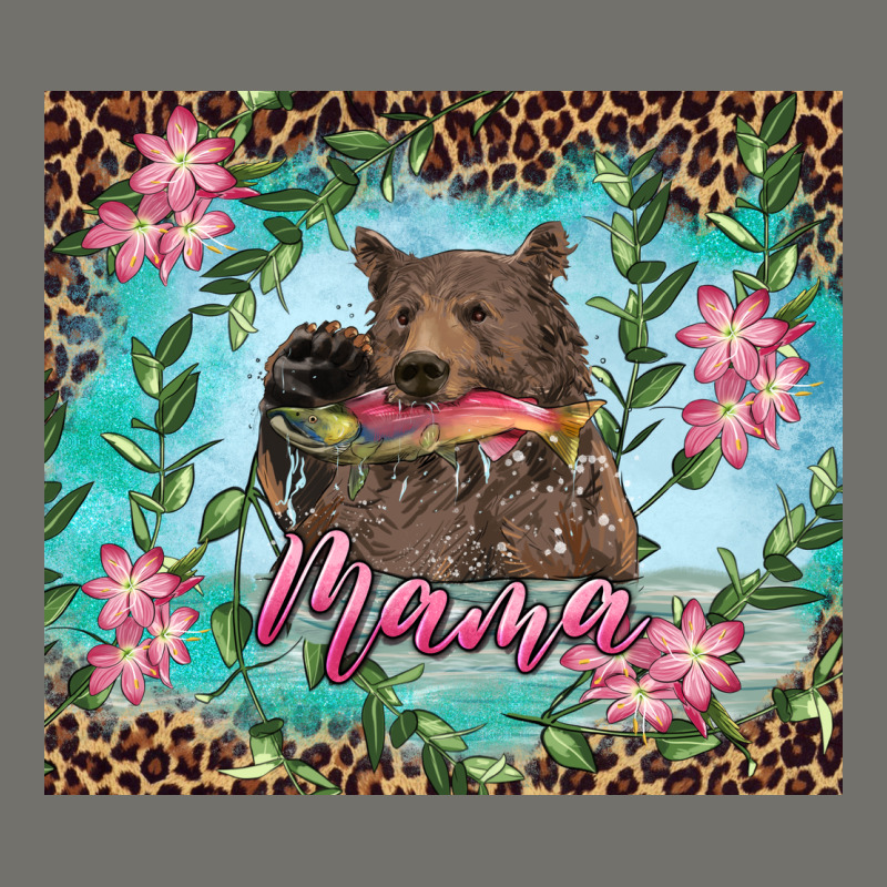 Mama Bear Haunting Fish Floral Premium Hoodie by RanaPortraitStore | Teevron