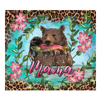 mama bear haunting fish floral | Teevron