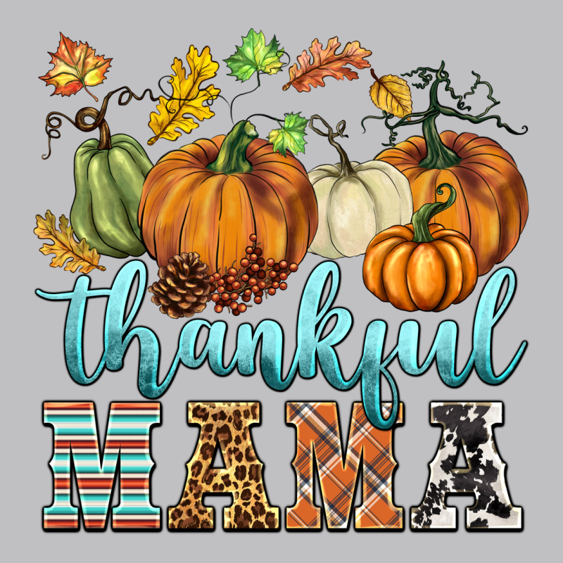 Thankful Mama Long Sleeve Tee by BarkalooDesign | Teevron