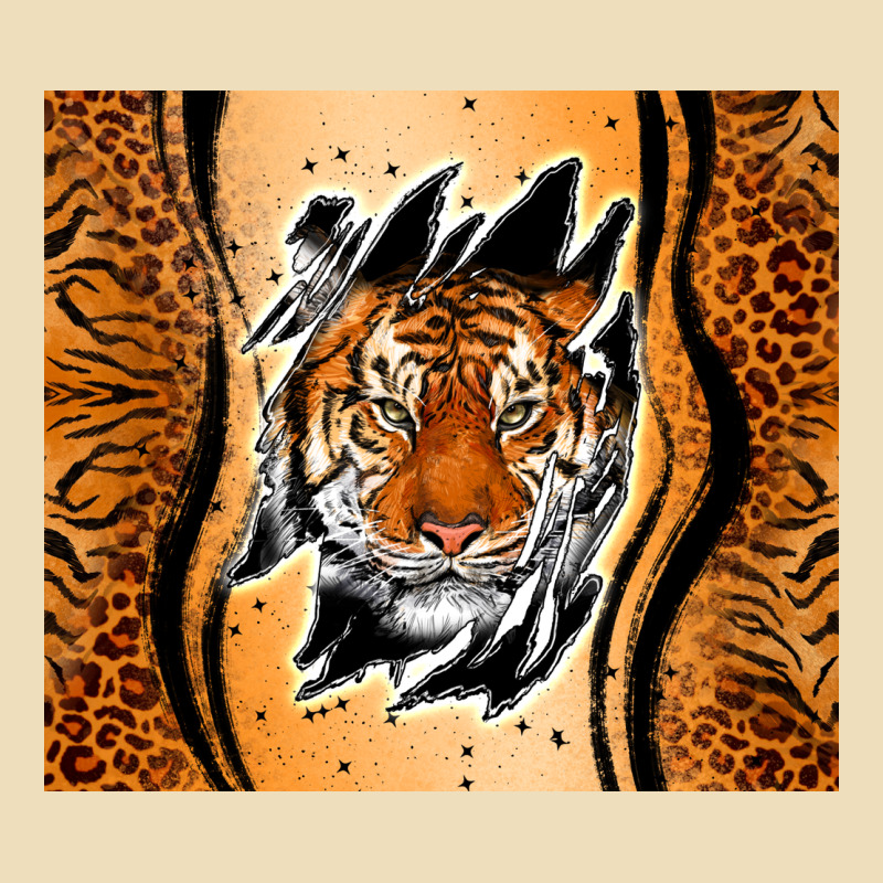 Tiger Scratch Mark Premium Hoodie by RanaPortraitStore | Teevron