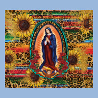 Sunflower Serape Lady Of Guadalupe Premium Hoodie | Teevron