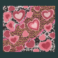 Valentines Day Hearts With Leopard And Cowhide Premium Hoodie | Teevron