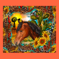 Western Horse And Sunflower Premium Hoodie | Teevron