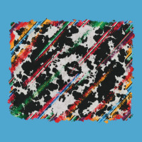 Cowhide And Serape Background Premium Hoodie | Teevron