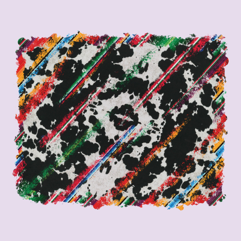 Cowhide And Serape Background Premium Hoodie by RanaPortraitStore | Teevron