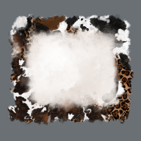 Cowhide And Leopard Background Premium Hoodie | Teevron