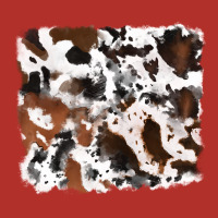 Cowhide Mixed Background Premium Hoodie | Teevron