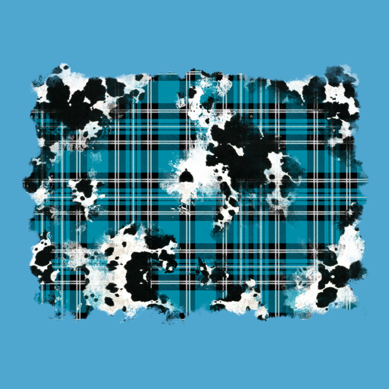 Winter Plaid Cowhide Pattern Background Premium Hoodie by RanaPortraitStore | Teevron