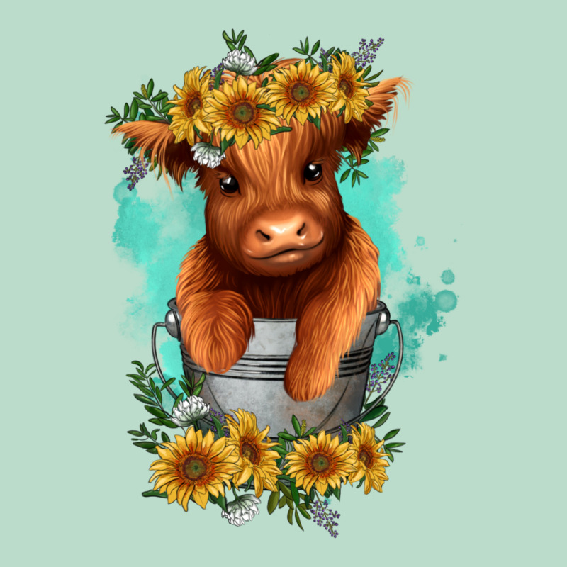 Baby Cow In A Bucket Premium Hoodie by RanaPortraitStore | Teevron