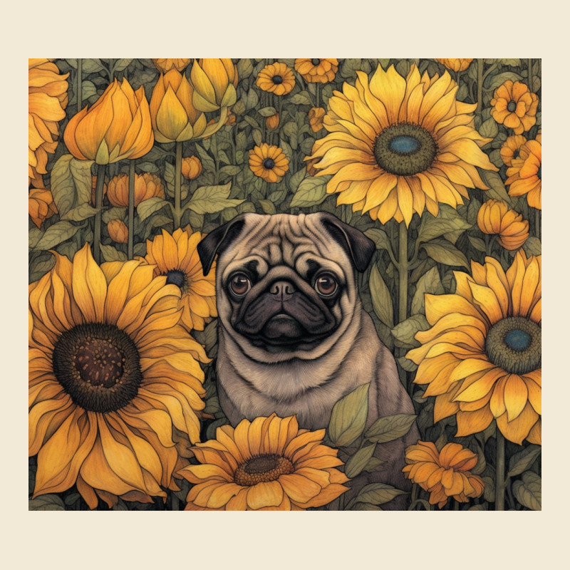 Pug Premium Hoodie by Unal Design | Teevron