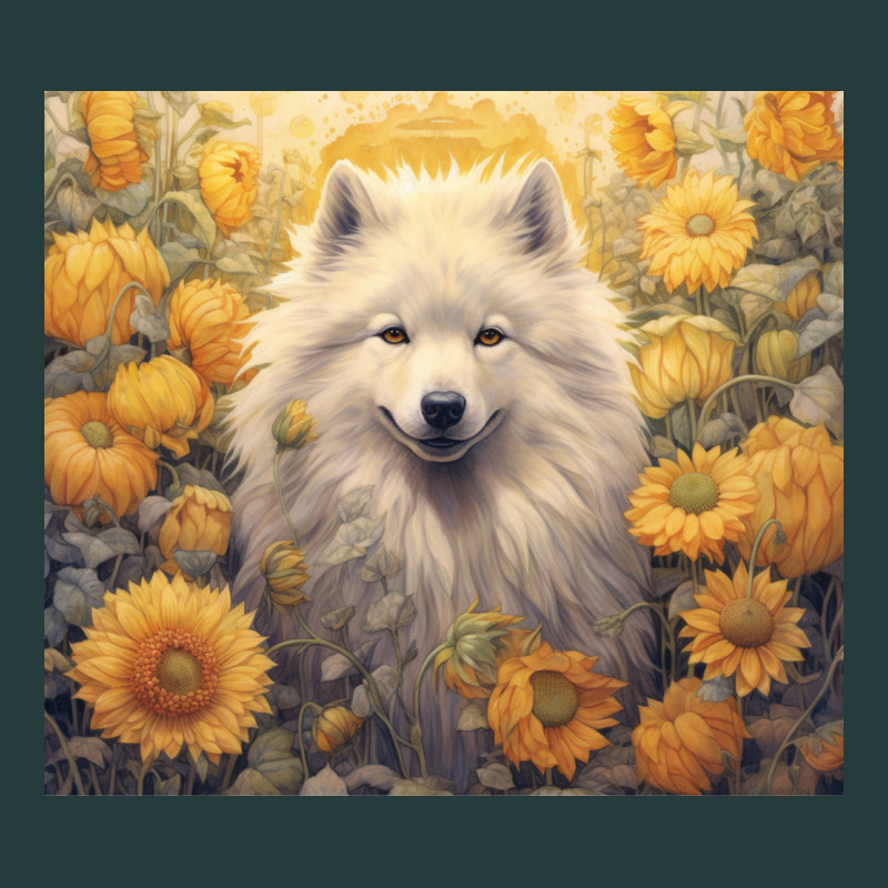 Samoyed Premium Hoodie by Unal Design | Teevron