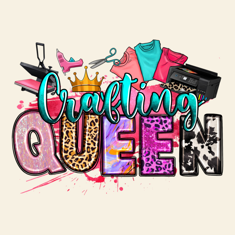 Crafting Queen Vintage Tee by Artiststas | Teevron