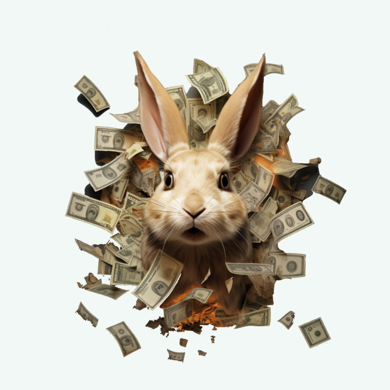 Bad Rabbit Premium Hoodie by Unal Design | Teevron