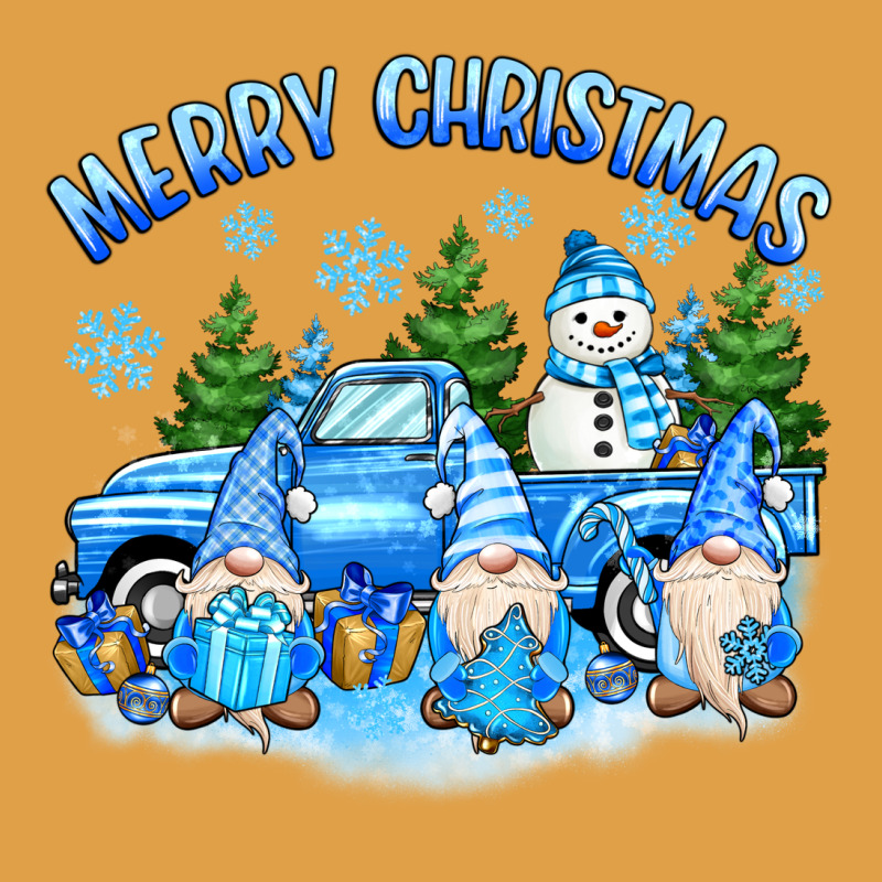 Merry Christmas Snowman Gnomes Truck Premium Hoodie by MaliasSmallBusiness | Teevron