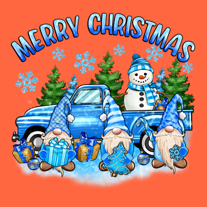 Merry Christmas Snowman Gnomes Truck Premium Hoodie by MaliasSmallBusiness | Teevron