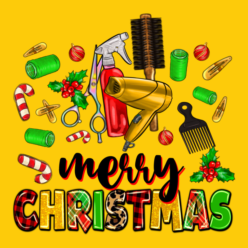 Merry Christmas Hair Premium Hoodie by MaliasSmallBusiness | Teevron