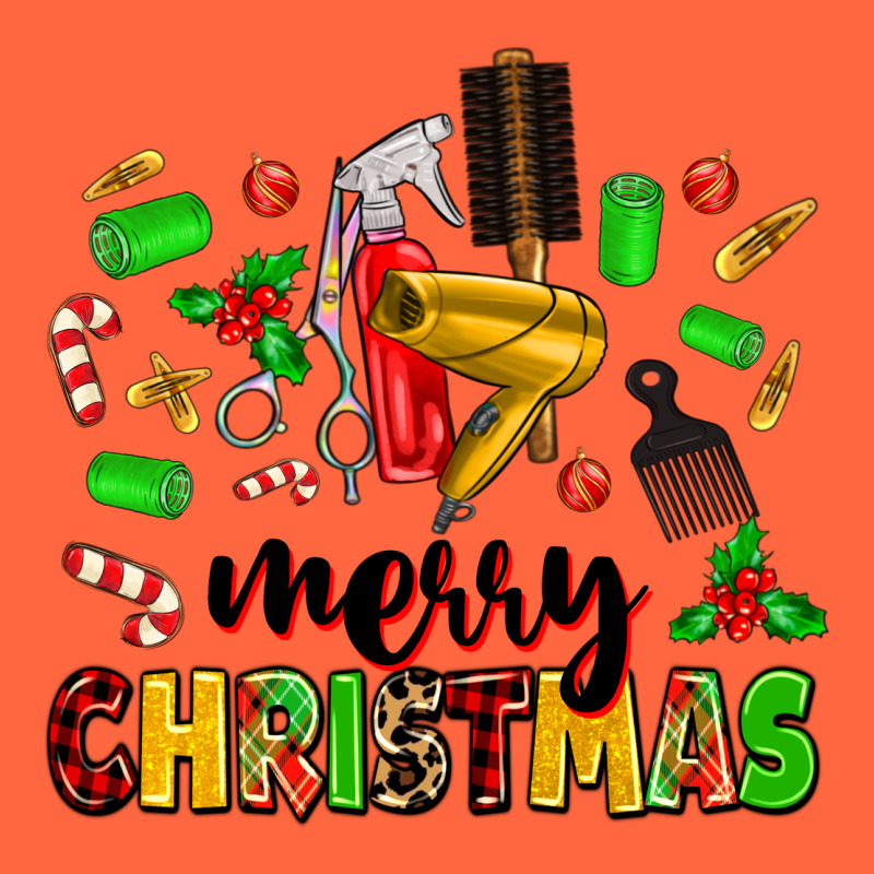Merry Christmas Hair Premium Hoodie by MaliasSmallBusiness | Teevron