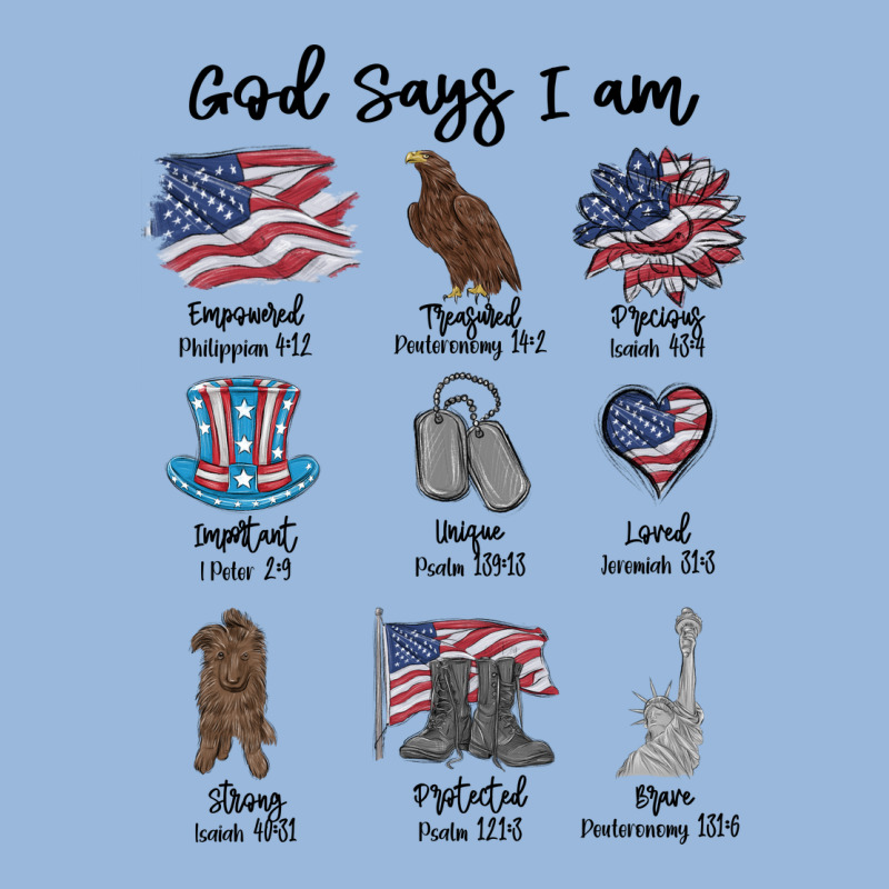 God Says I Am Premium Hoodie by MaliasSmallBusiness | Teevron