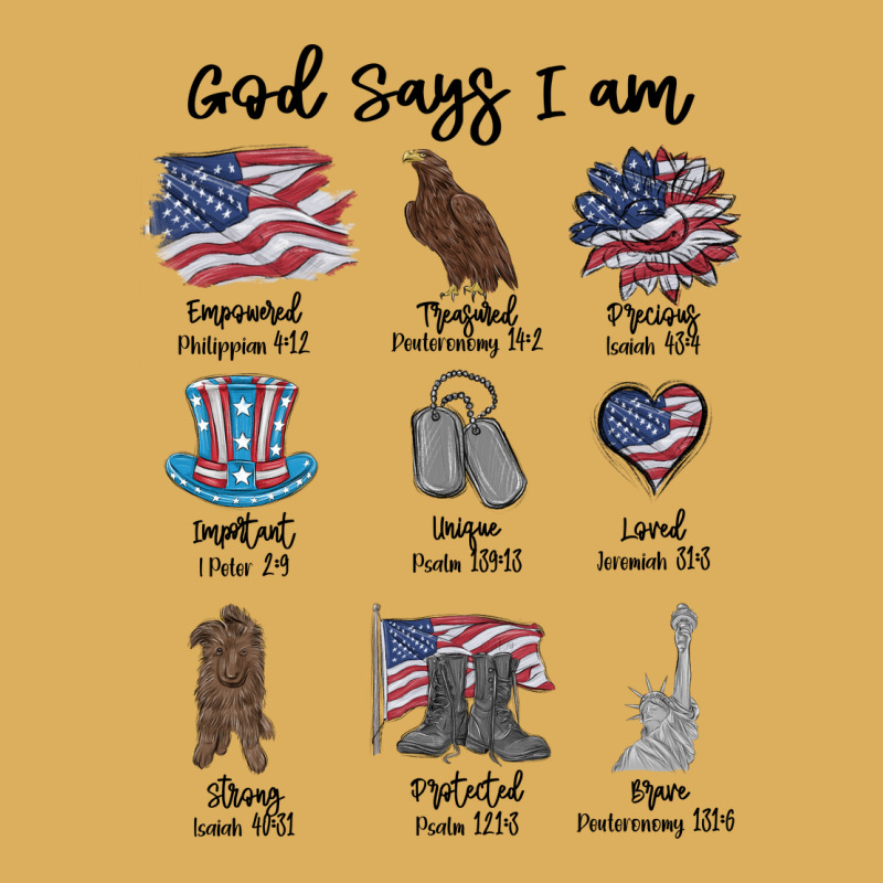 God Says I Am Premium Hoodie by MaliasSmallBusiness | Teevron