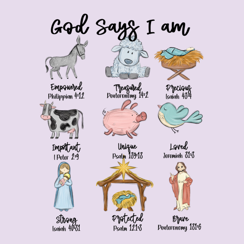 God Says I Am Premium Hoodie by MaliasSmallBusiness | Teevron