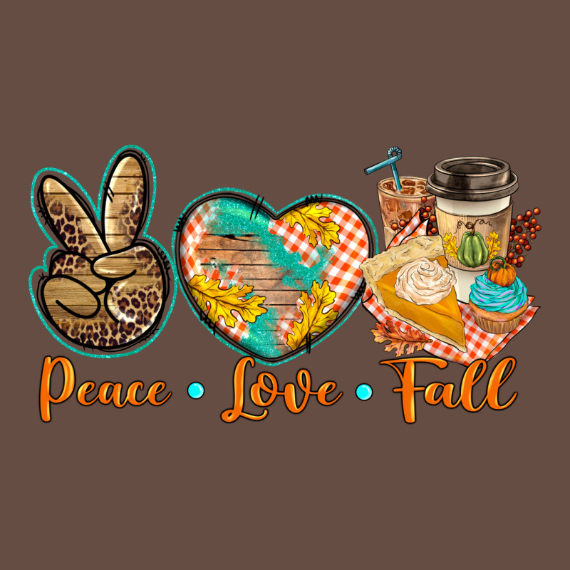 Peace Love Fall Long Sleeve Tee by BarkalooDesign | Teevron