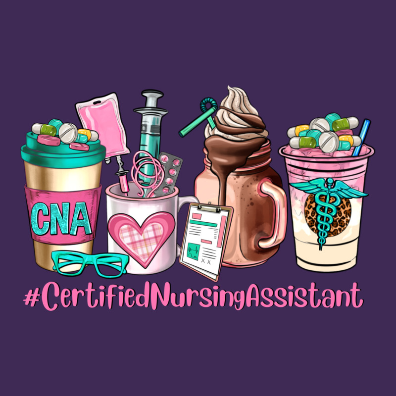 Cerified Nursing Assistant Coffee Cup Premium Hoodie by AdoDesignShop | Teevron