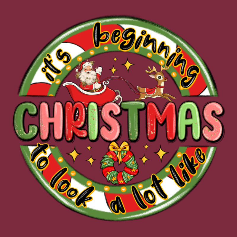 It's Beginning To Look A Lot Like Christmas Premium Hoodie by MaliasSmallBusiness | Teevron