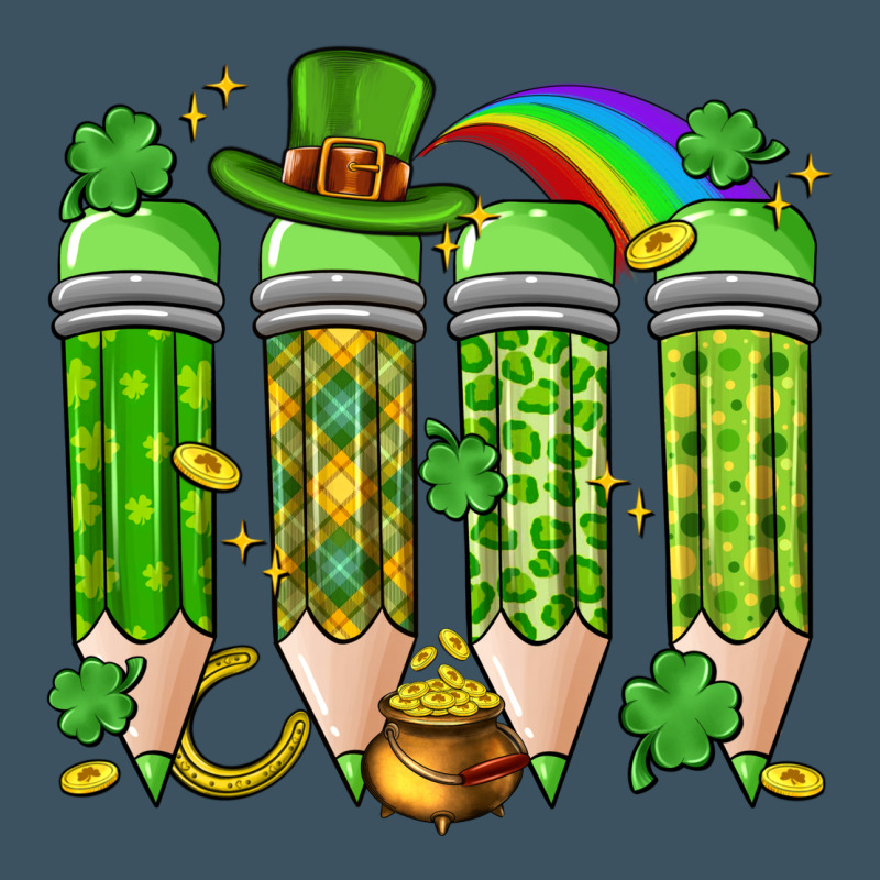 St. Patrick's Day Teacher Pencils Urban Heavy Tee by Artiststas | Teevron