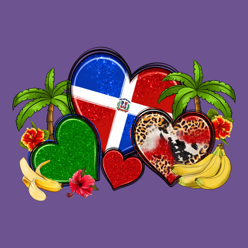 Dominican Republic Hearts Vintage Tee by Artiststas | Teevron