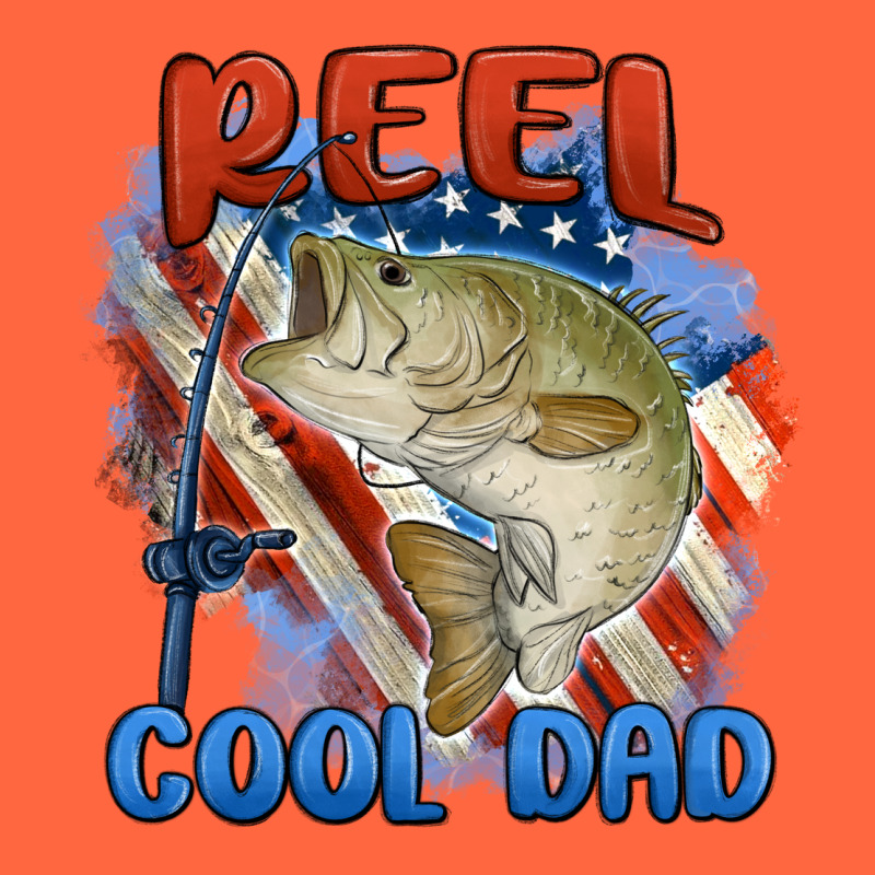 Reel Cool Dad Premium Hoodie by MaliasSmallBusiness | Teevron