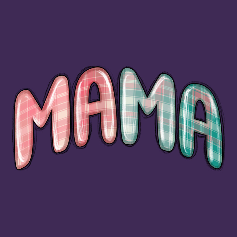 Mama Christmas Plaid Premium Hoodie by MaliasSmallBusiness | Teevron