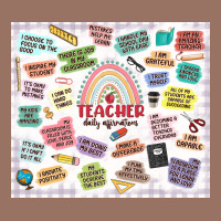 Teacher Daily Affirmations Premium Hoodie | Teevron