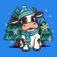 Winter I'm Udderly Freezing Baby Cow Premium Hoodie | Teevron