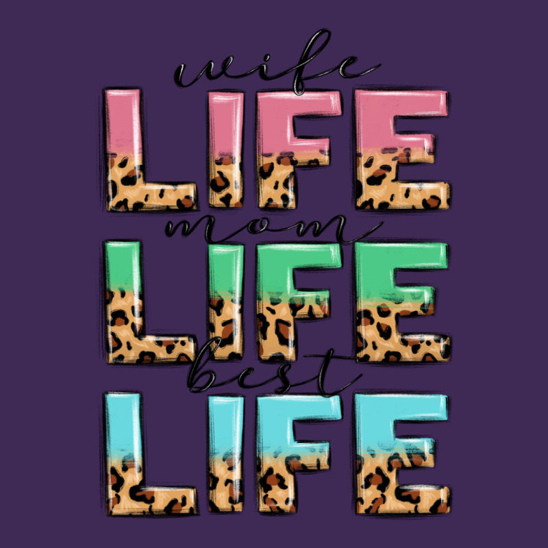 Wife Life Mom Life Best Life Premium Hoodie by MaliasSmallBusiness | Teevron