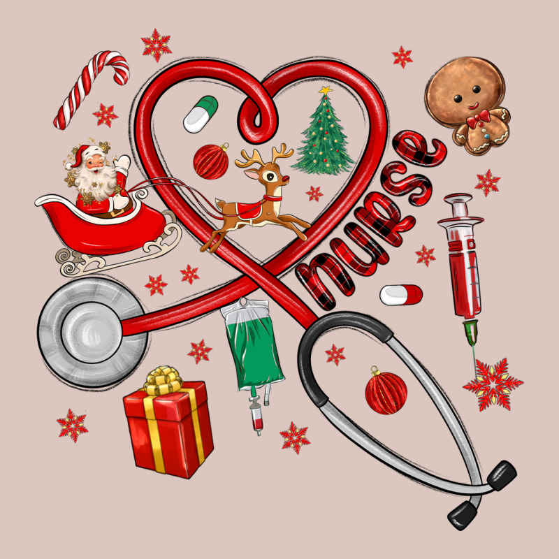Christmas Nurse Premium Hoodie by MaliasSmallBusiness | Teevron
