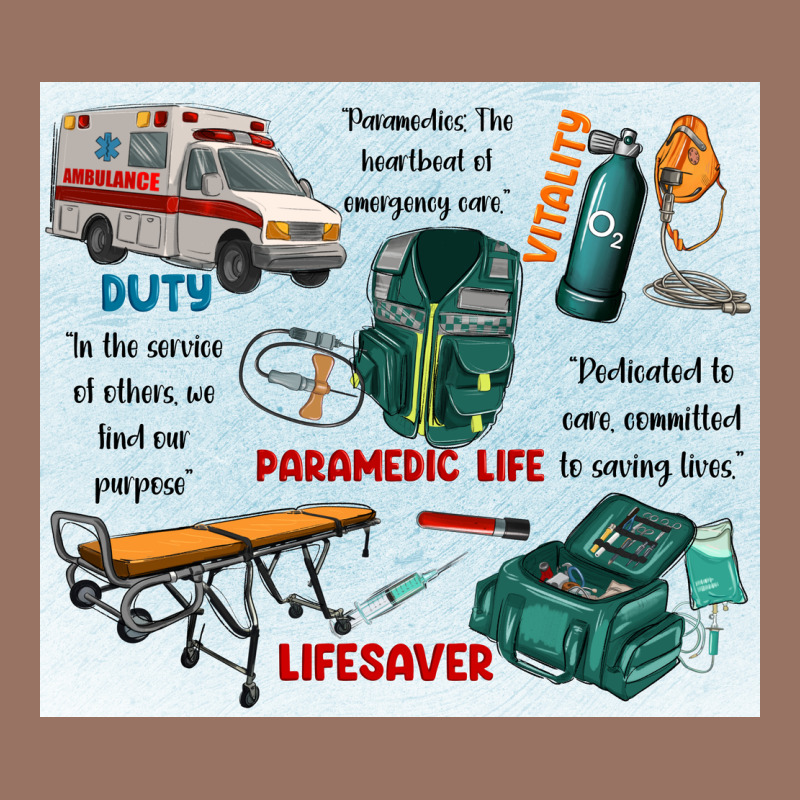 Paramedic Life Premium Hoodie by MaliasSmallBusiness | Teevron