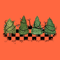 Christmas Checkered Trees Premium Hoodie | Teevron