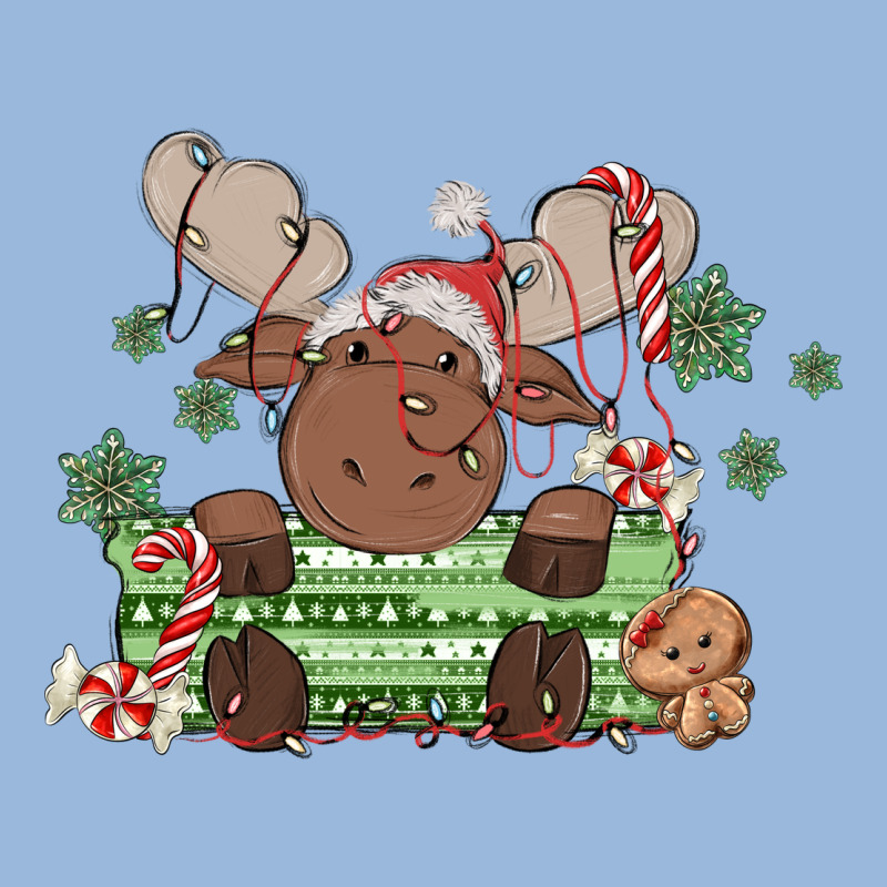 Christmas Reindeer Premium Hoodie by MaliasSmallBusiness | Teevron
