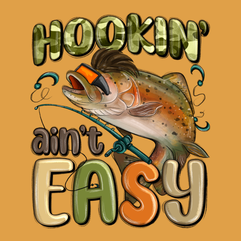 Hookin' Ain't Easy Premium Hoodie by MaliasSmallBusiness | Teevron