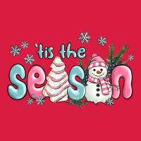 Tis The Season Snowman And Christmas Cake Premium Hoodie | Teevron