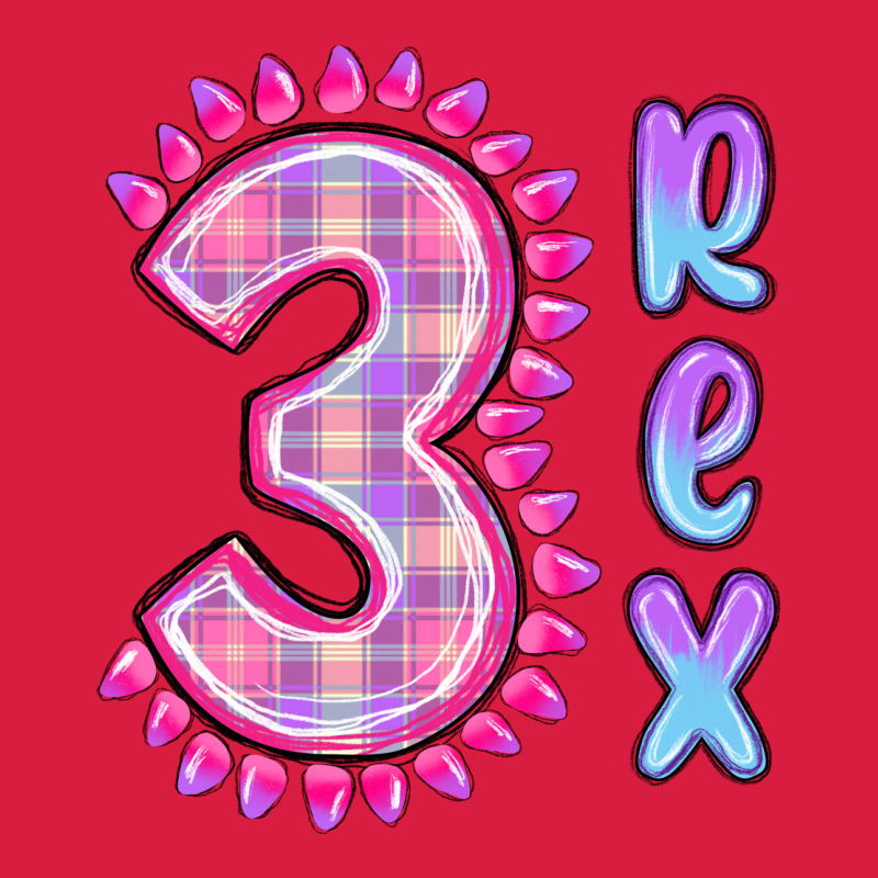 3 Rex Pink Dinosaur Premium Hoodie by MaliasSmallBusiness | Teevron
