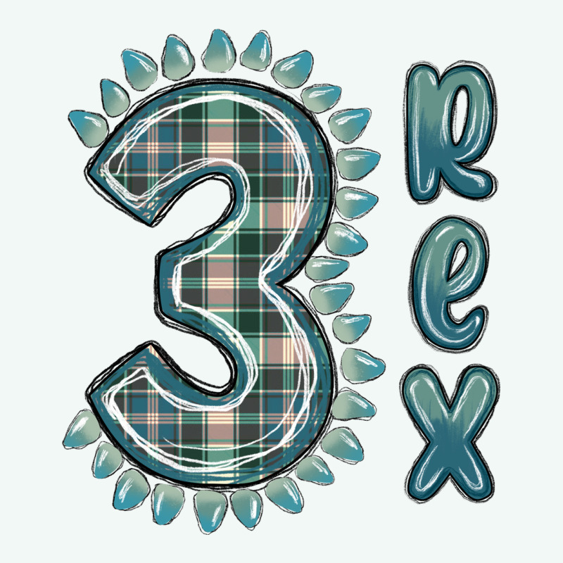 3 Rex Green Dinosaur Premium Hoodie by MaliasSmallBusiness | Teevron