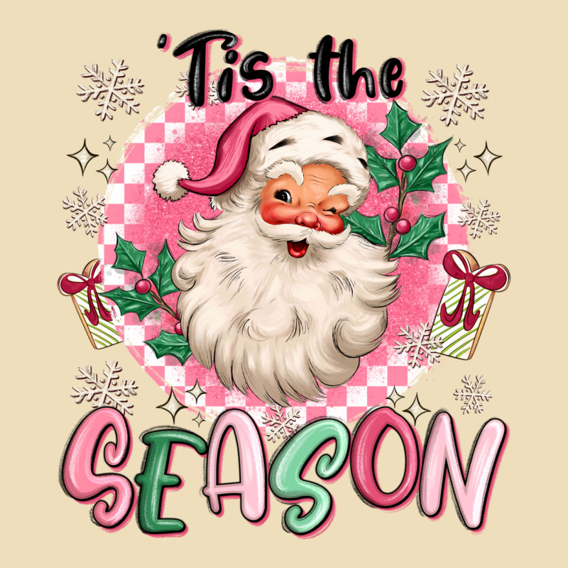 Pink Santa 'tis The Season Premium Hoodie by MaliasSmallBusiness | Teevron