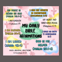 Daily Bible Affirmations Premium Hoodie | Teevron